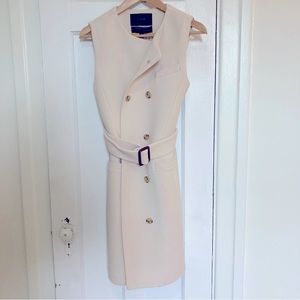 J. Crew Classic Italian Wool Sleeveless Belted Jacket / Brand new (with tags)